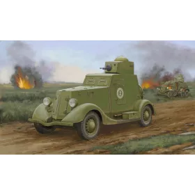   HobbyBoss 83883 Soviet BA-20 Armored Car Mod.1939 harcjármű makett (1/35)