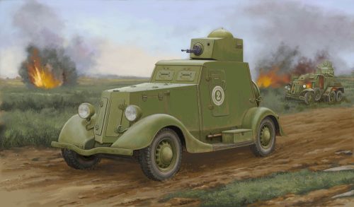 HobbyBoss 83883 Soviet BA-20 Armored Car Mod.1939 harcjármű makett (1/35)