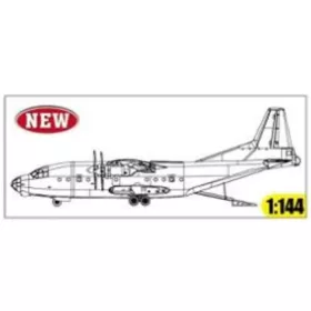   HobbyBoss 83901 Antonov An-12 1/144 repülőgép makett (1/144)