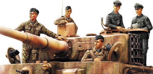 HobbyBoss 84401 German Panzer Tank Crew (Normandy 1944) Figura makett (1/35)