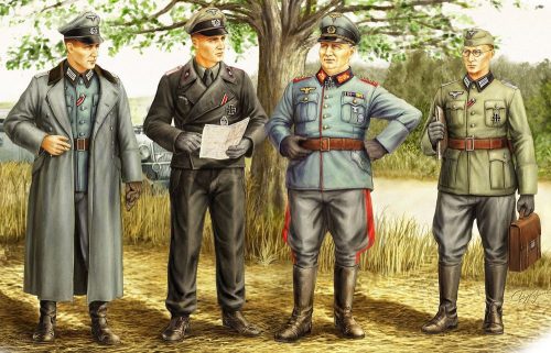 HobbyBoss 84406 German Officer Figura makett (1/35)