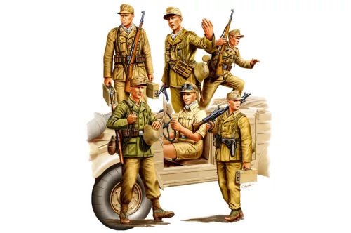 HobbyBoss 84410 GERMAN AFRICA CORPS Figura makett (1/35)