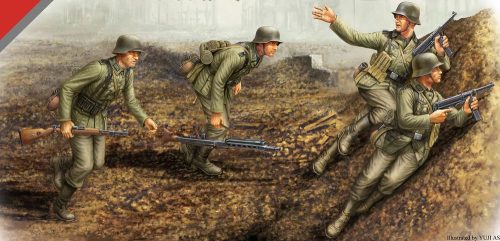 HobbyBoss 84415 German The 6 Army  Mamaev Hill Figura makett (1/35)