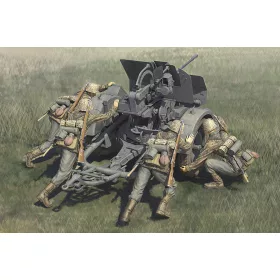   HobbyBoss 84418 German 20mm Flak 38 crews Figura makett (1/35)