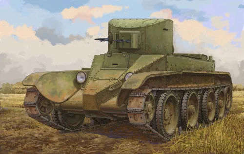 HobbyBoss 84516 Soviet BT-2 Tank (late) harcjármű makett (1/35)
