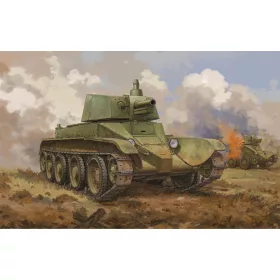 HobbyBoss 84517 Soviet D-38 Tank harcjármű makett (1/35)