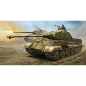   HobbyBoss 84530 German Sd.Kfz.182 King Tiger Porsche Turret w/Zimmerit harcjármű makett (1/35)