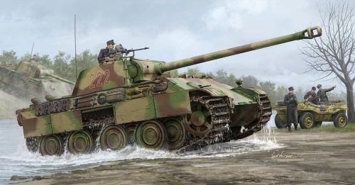 HobbyBoss 84552 German Panther G - Late version harcjármű makett (1/35)