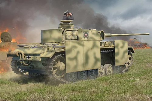 HobbyBoss 84560 German Pz.Kpfw.III Ausf.M harcjármű makett (1/35)