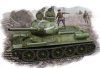 HobbyBoss 84807 T-34/85 (Model 1944 flattened turret) Tank 1/48 harckocsi makett