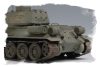 HobbyBoss 84807 T-34/85 (Model 1944 flattened turret) Tank 1/48 harckocsi makett