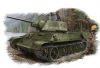 HobbyBoss 84808 Russian T-34/76 (Model 1943 Factory No.112) Tank 1/48 harckocsi makett