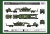 HobbyBoss 85513 Ukraine KrAZ-6446 Tractor w.MAZ/ChMZAP- 5247G semitrailer harcjármű makett (1/35)