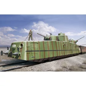   HobbyBoss 85515 Soviet MBV-2 (late L-11 GUN) vasúti makett (1/35)
