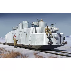   HobbyBoss 85516 Soviet MBV-2 (late KT-28 GUN) vasúti makett (1/35)