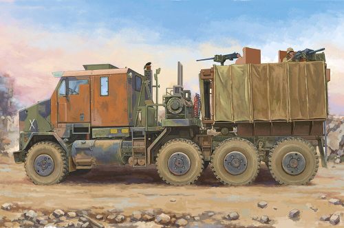 HobbyBoss 85525 M1070 Gun Truck harcjármű makett (1/35)