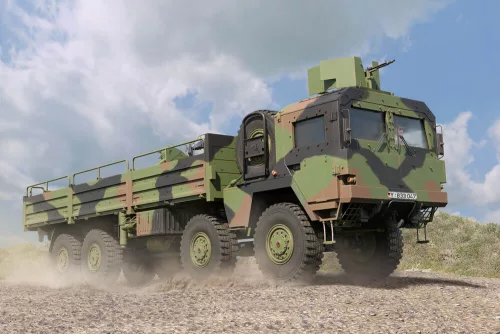 HobbyBoss 85528 German LKW 10t mil gl harcjármű makett (1/35)