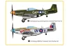 HobbyBoss 85802 North American P-51D Mustang IV Fighter repülőgép makett (1/48)