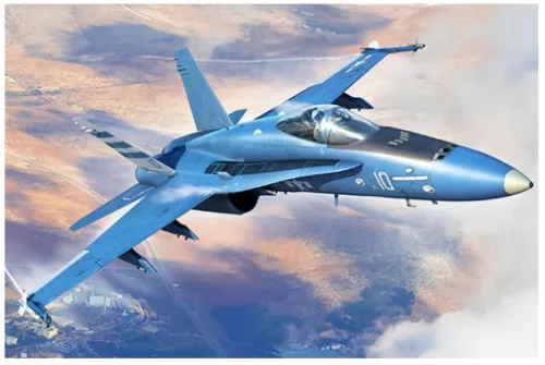 HobbyBoss 85810 F/A-18C Hornet repülőgép makett (1/48)