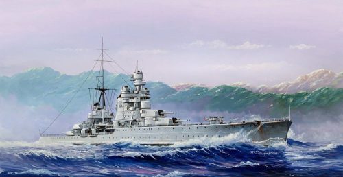 HobbyBoss 86502 Italian Heavy Cruiser Pola (1941) Hajó makett (1/350)