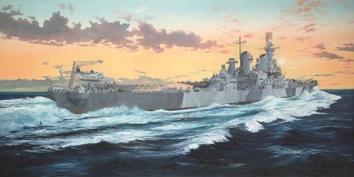 HobbyBoss 86517 USS Iowa BB-61 Hajó makett (1/350)