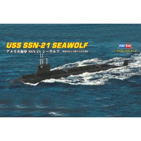   HobbyBoss 87003 USS SSN-21 Seawolf Attack Submarine tengeralattjáró makett (1/700)