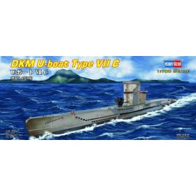   HobbyBoss 87009 German U-boat Type VII C tengeralattjáró makett (1/700)