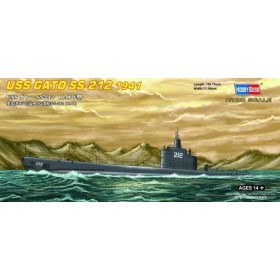   HobbyBoss 87012 USS GATO SS-212 1941 tengeralattjáró makett (1/700)