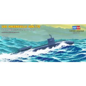  HobbyBoss 87016 USS Navy Greeneville submarine SSN-772 tengeralattjáró makett (1/700)