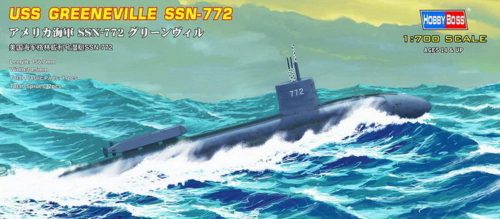 HobbyBoss 87016 USS Navy Greeneville submarine SSN-772 tengeralattjáró makett (1/700)