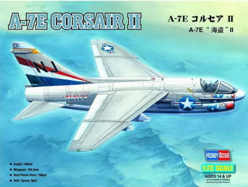 HobbyBoss 87204 LTV A-7E 'Corsair' II repülőgép makett (1/72)