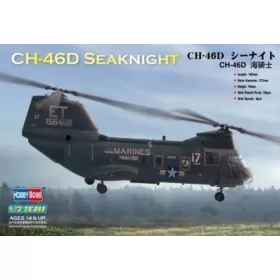   HobbyBoss 87213 Boeing Vertol CH-46 ''sea knight'' helikopter makett (1/72)