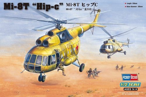 HobbyBoss 87221 Mil Mi-8T Hip-c helikopter maket (1/72)