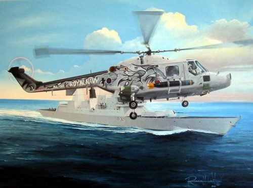 HobbyBoss 87237 Royal Navy Westland Lynx HAS.3 helikopter maket (1/72)