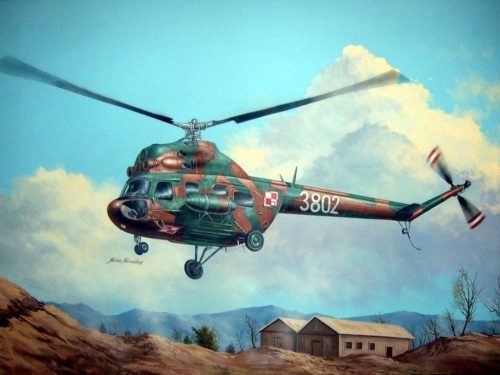 HobbyBoss 87241 Mil mi-2T Hoplite helikopter maket (1/72)