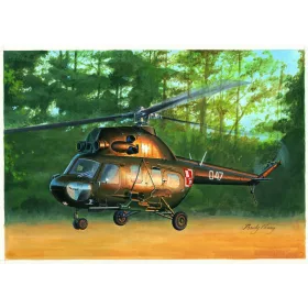   HobbyBoss 87242 Mil Mi-2US Hoplite gunship variant helikopter makett (1/72)
