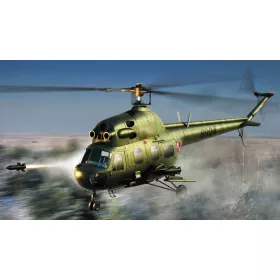   HobbyBoss 87244 Mil Mi-2URP Hoplite antitank variant helikopter makett (1/72)