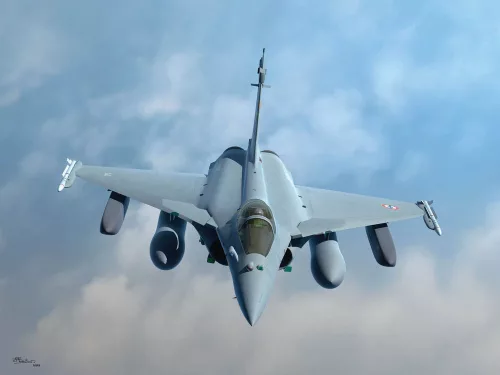 HobbyBoss 87247 Dassault Rafale M repülőgép makett (1/72)