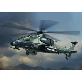   HobbyBoss 87253 Chinese Z-10 Attack Helicopter helikopter makett (1/72)
