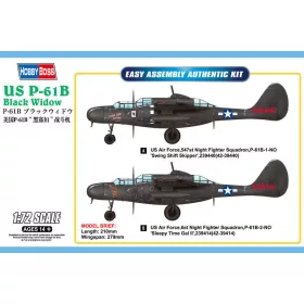   HobbyBoss 87262 Northrop P-61B Black Widow repülőgép makett (1/72)