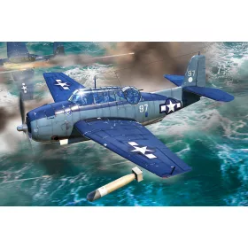   HobbyBoss 87275 Grumman TBF-1C Avenger 1/72 repülőgép makett (1/72)