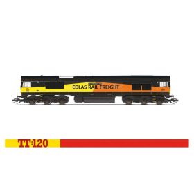   Hornby 3019TXSM Dízelmozdony Class 66, Co-Co, 66850, 'David Maidment OBE', Colas Rail (E6) (TT) - Sound