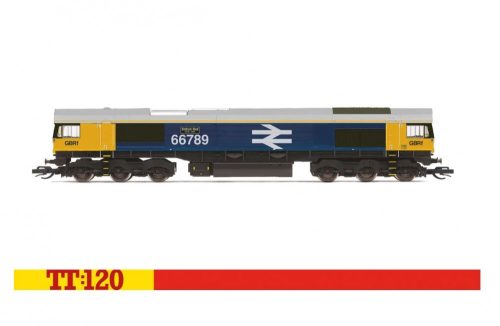 Hornby 3020M Dízelmozdony Class 66, Co-Co, 66789, 'British Rail 1948-1997', BR (E6) (TT)