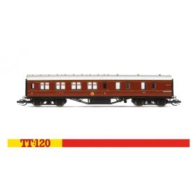   Hornby 4009A Személykocsi, négytengelyes LMS 57 Brake, 3. osztály, 5832 (E3) (TT)