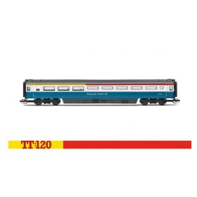   Hornby 4026 Étkezőkocsi, négytengelyes Mk3 Restaurant/Buffet, E40728 BR Intercity (E4) (TT)