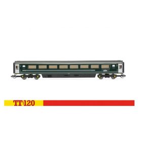   Hornby 4031B Személykocsi, négytengelyes Mk3 Trailer Standard Open, 42351, GWR (E6) (TT)