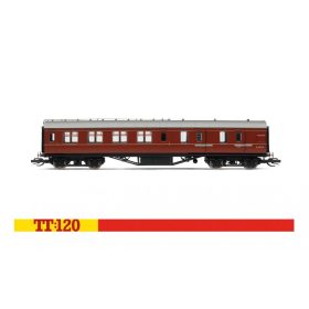  Hornby 4034A Személykocsi, négytengelyes 57' Brake Third, M5629M, BR (E3) (TT)