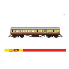   Hornby 4038 Személykocsi, négytengelyes 57' Brake Third, M5769M, BR (E3) (TT)