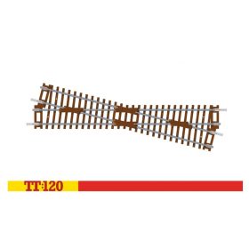 Hornby 8019 Keresztezés, balos (TT)