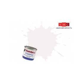   Humbrol (HE130) Satin White - Selyemfényű fehér 14 ml makett festék